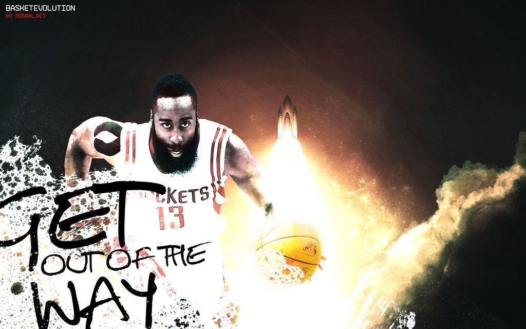 James Harden Wallpaper : Get out of the Way by rOnAn-Ncy on DeviantArt