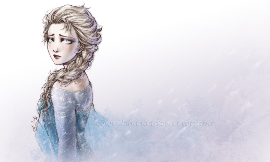 Frozen - Elsa Wallpaper by Lehanan on DeviantArt