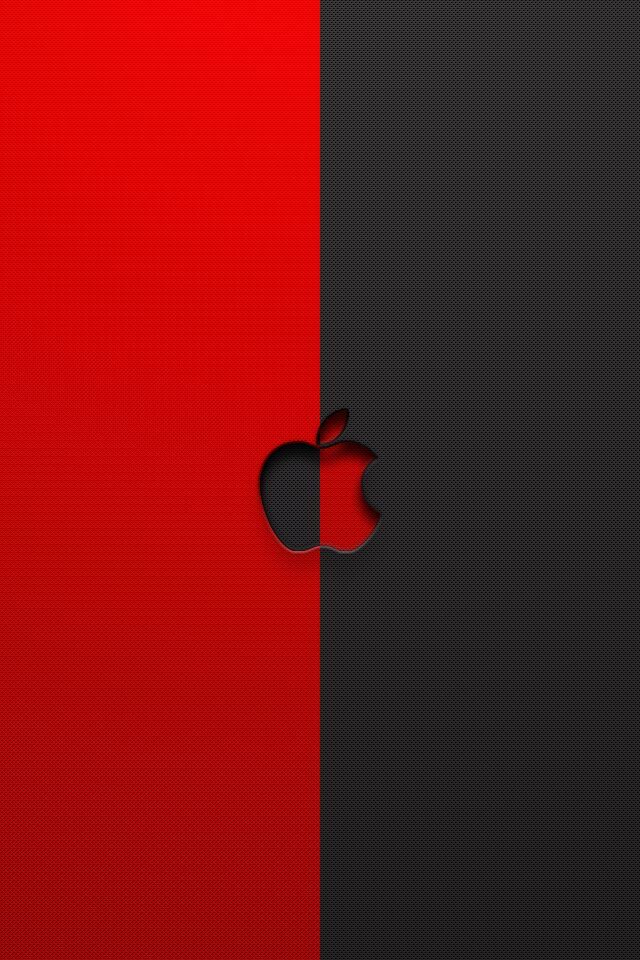 Red Apple Wallpapers Group 83 - Red Apple Logo 4k Wallpaper