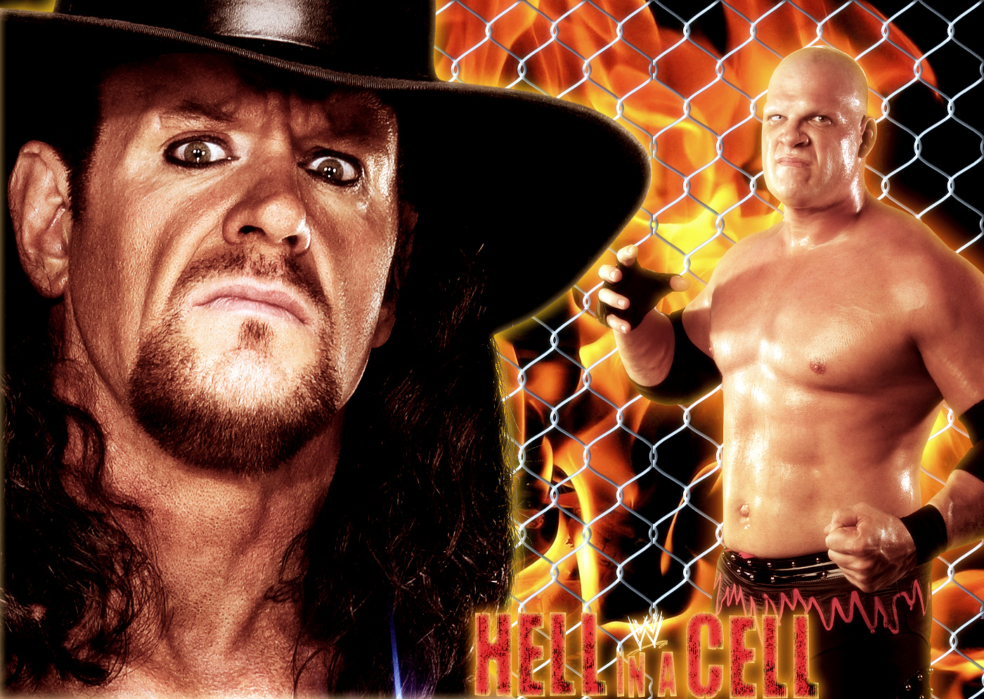 WWE Hell In a Cell wallpaper by Gogeta126 on DeviantArt