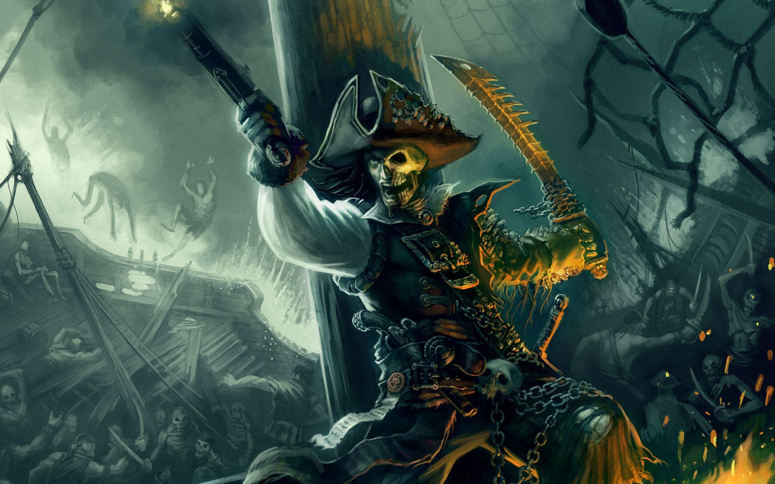 Pirates of the Caribbean: Armada of the Damned desktop wallpaper