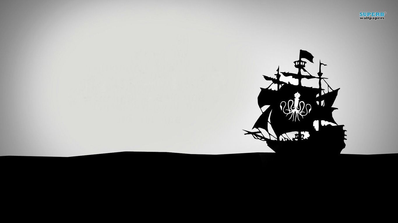 Pirate ship wallpaper - Vector wallpapers - #14913