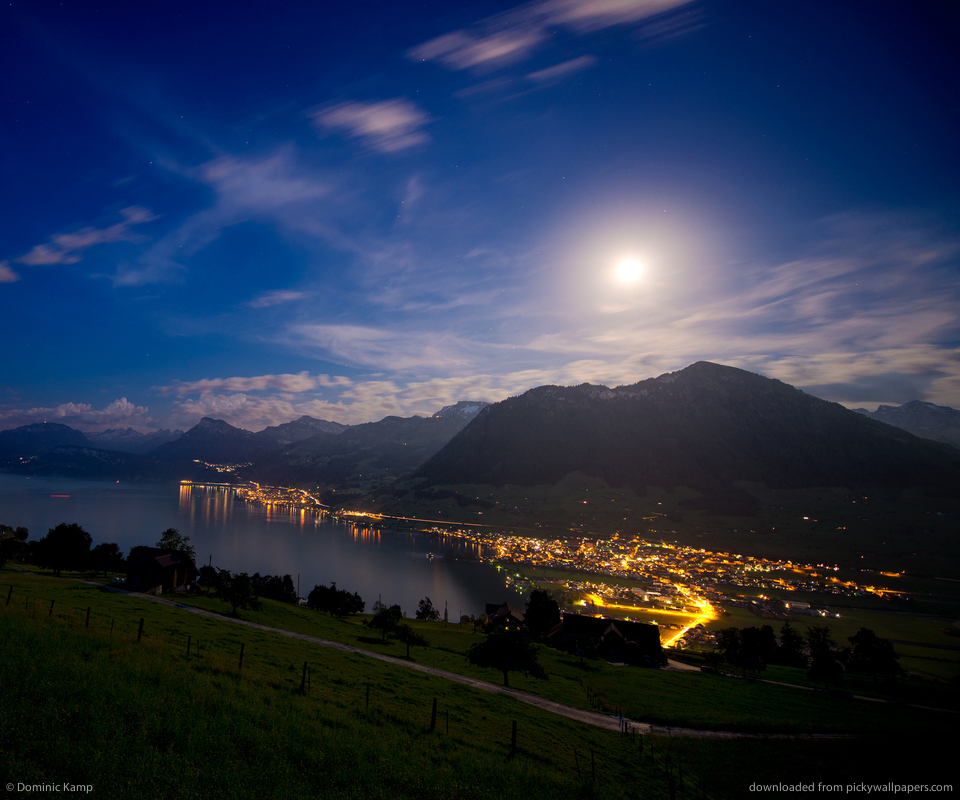 Download The Nature Of Moonlight Wallpaper For LG Optimus