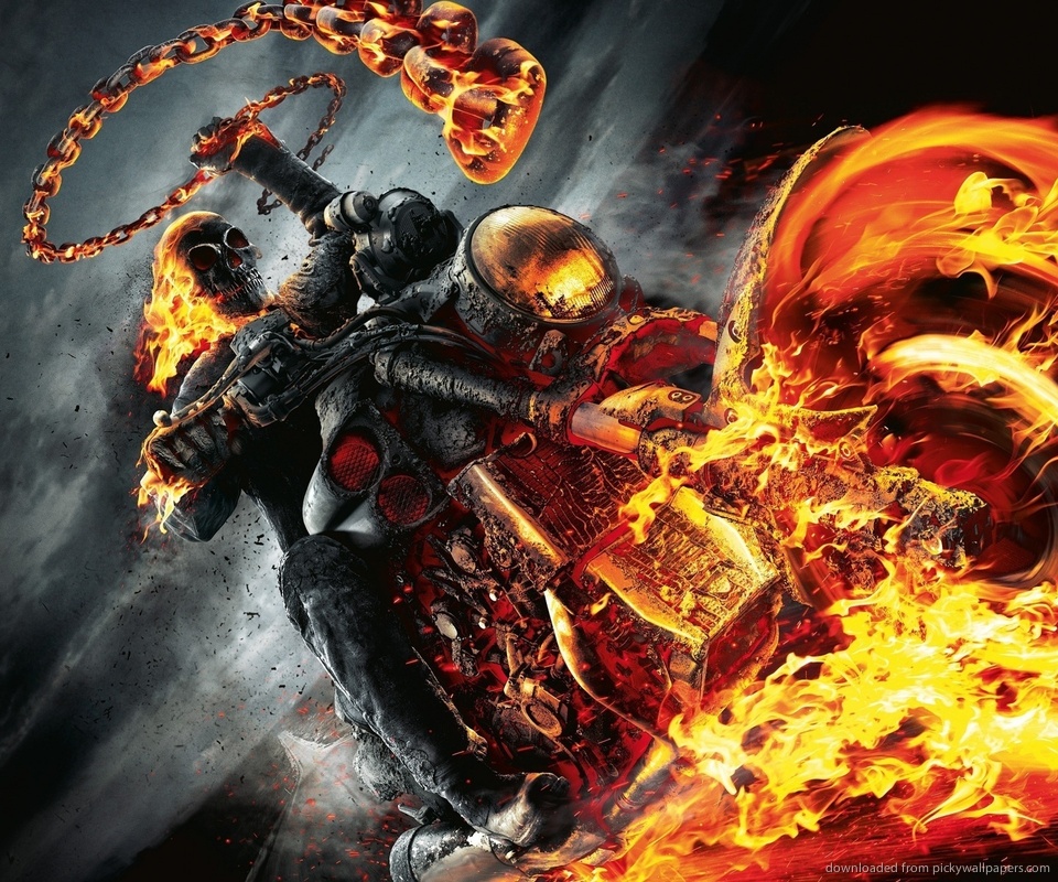 Download Ghost Rider Spirit Of Vengeance Wallpaper For LG Optimus