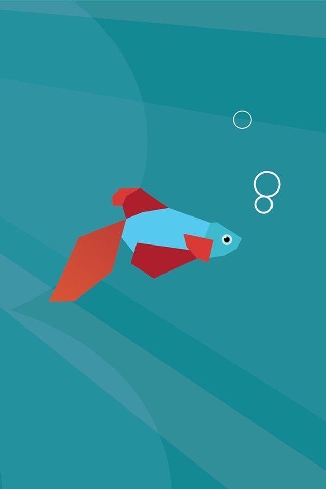 Vector Fish Default Iphone 4 Wallpapers Free 640x960 Hd Iphone 4s ...