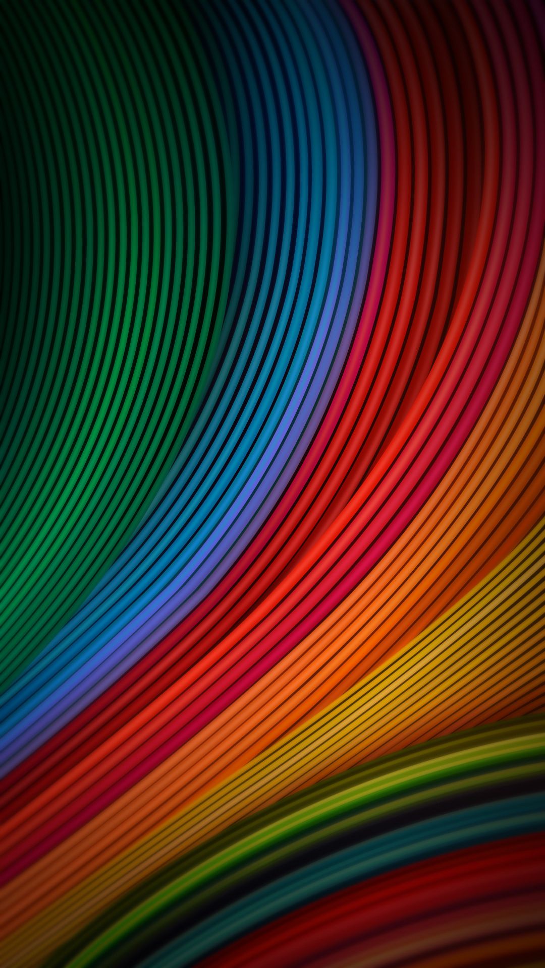 Stock Colorful Lines Curves Android Backgrounds