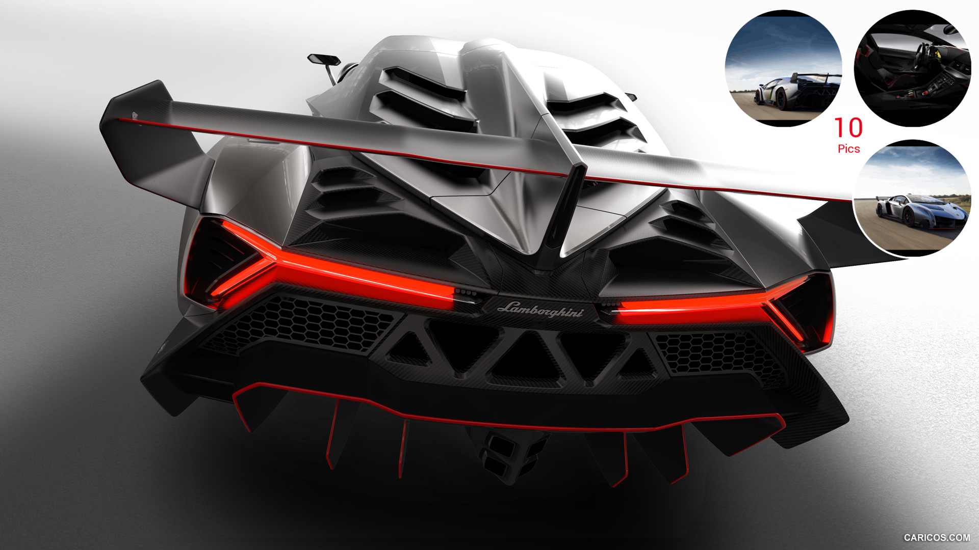 2013 Lamborghini Veneno - Spoiler | HD Wallpaper #7 | 1920x1080