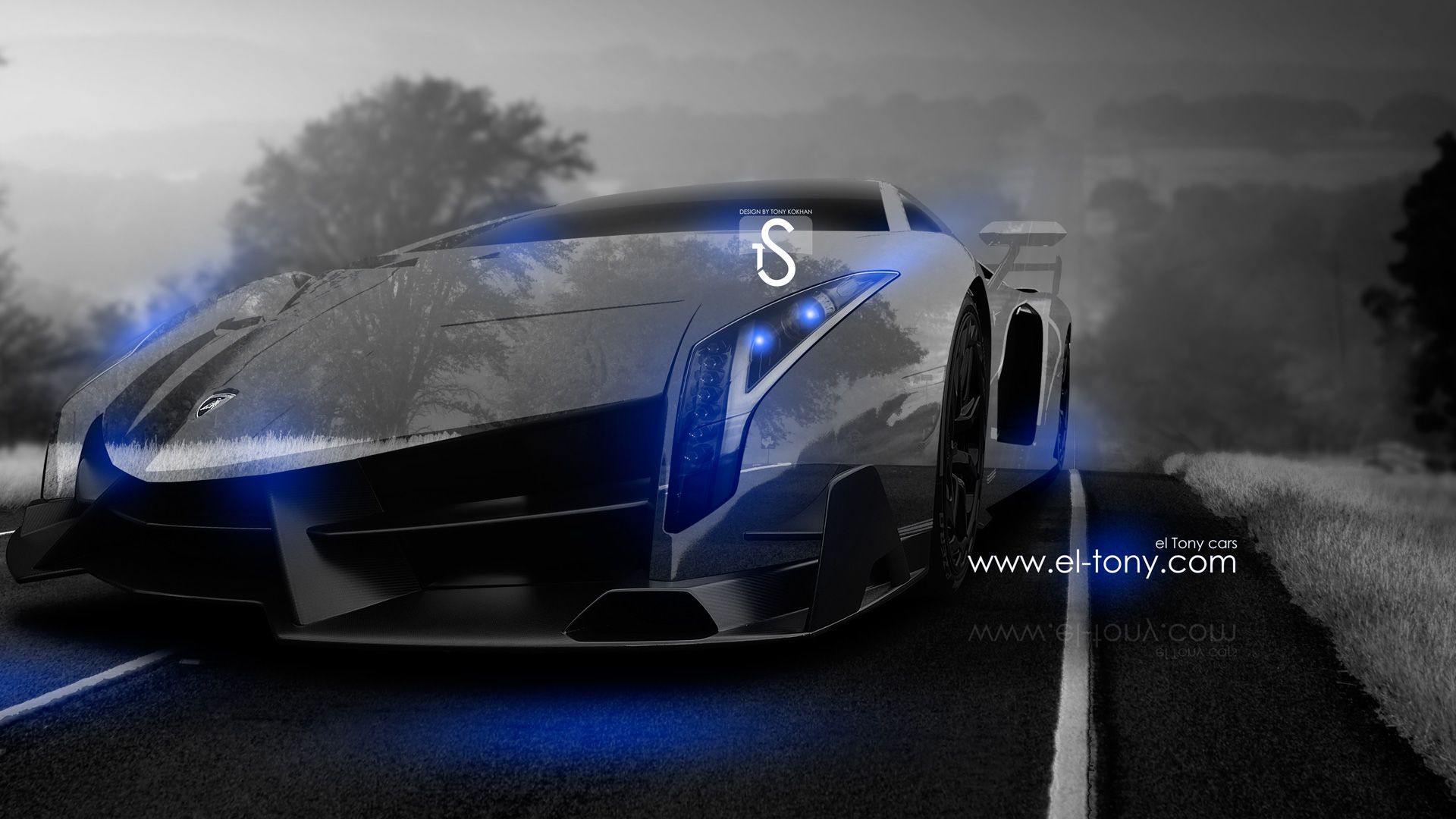 Download Free: Lamborghini Veneno Black And Blue HD Wallpapers ...