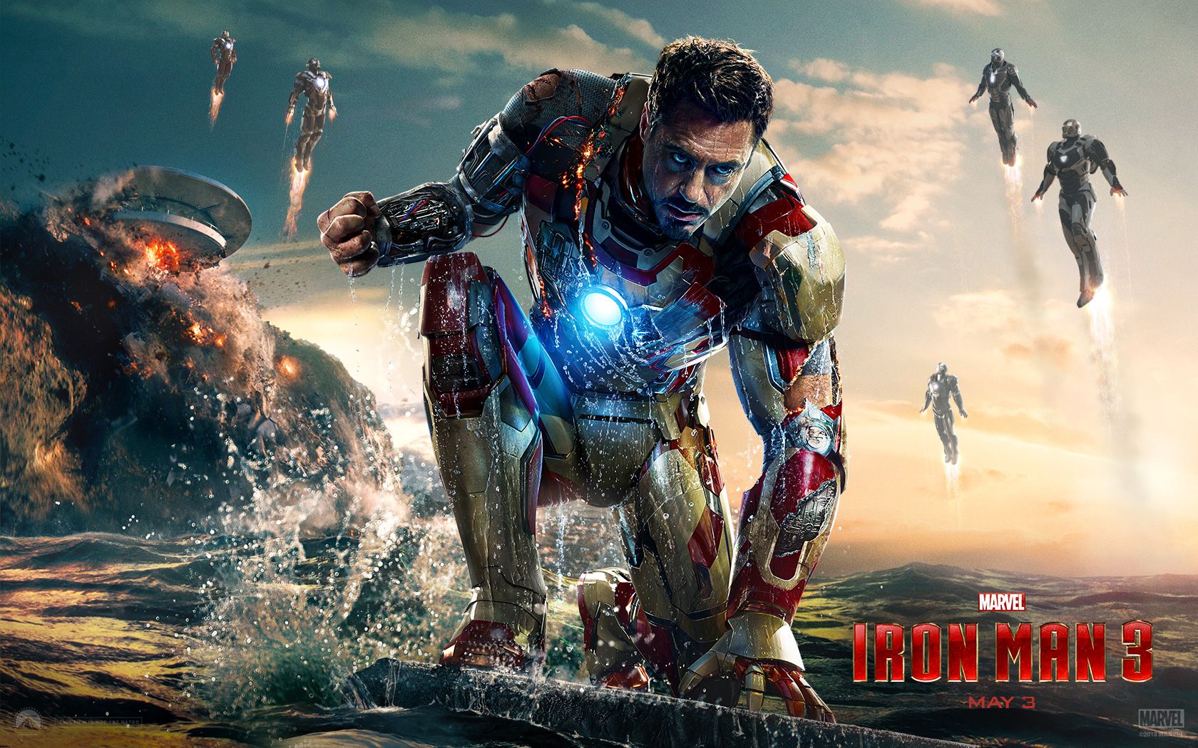 Iron Man 3 Movie Wallpapers HD Backgrounds