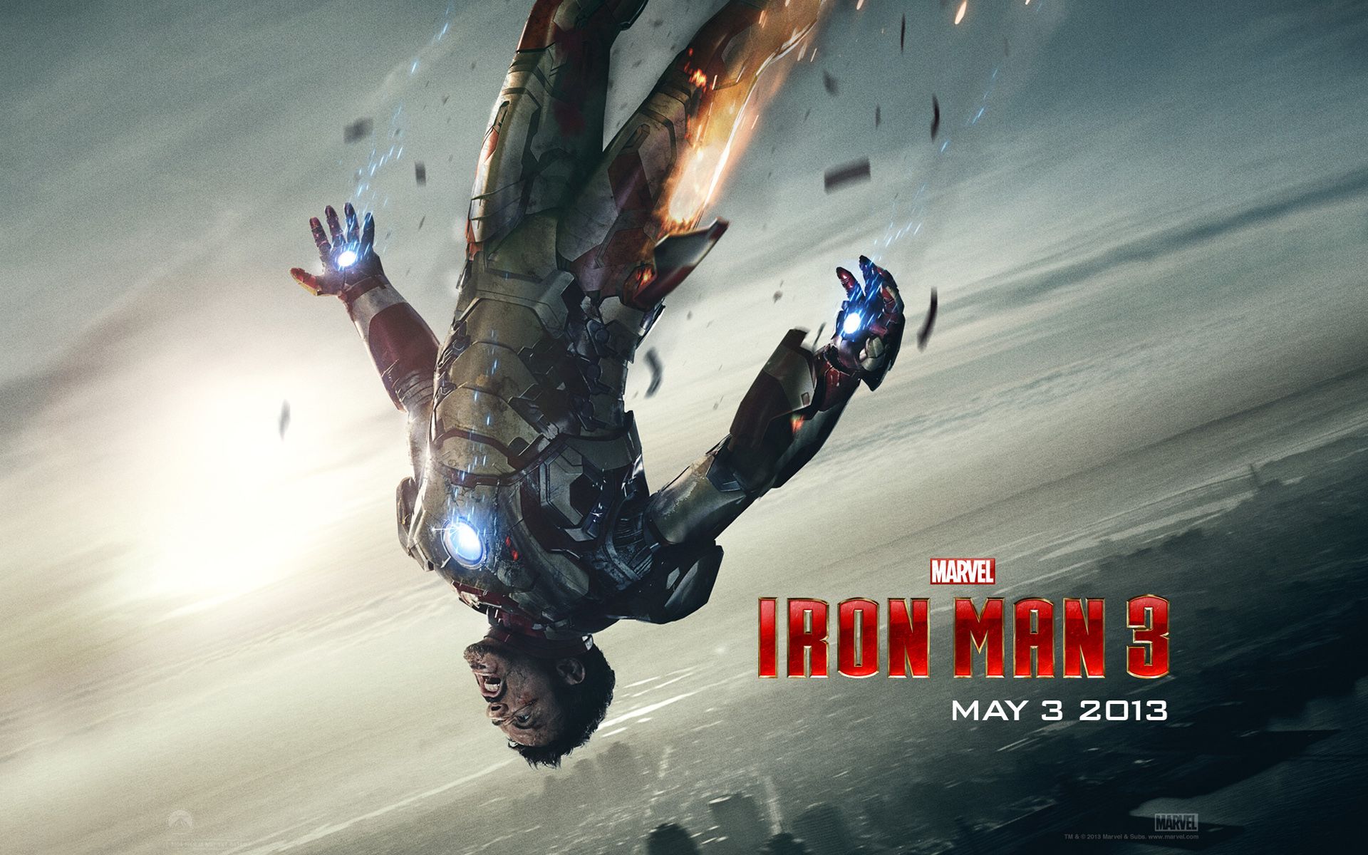Tony Stark In Iron Man 3 Wallpapers Hd Backgrounds