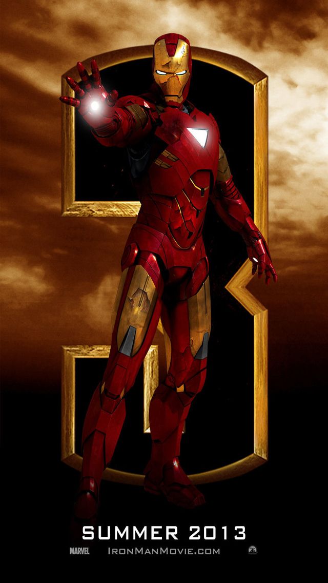 Free Download Iron Man 3 iPhone 5 HD Wallpapers | Free HD ...