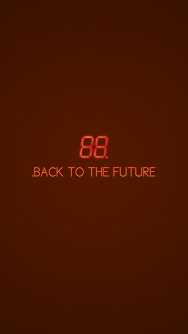 640x1136 Back to The Future Iphone 5 wallpaper