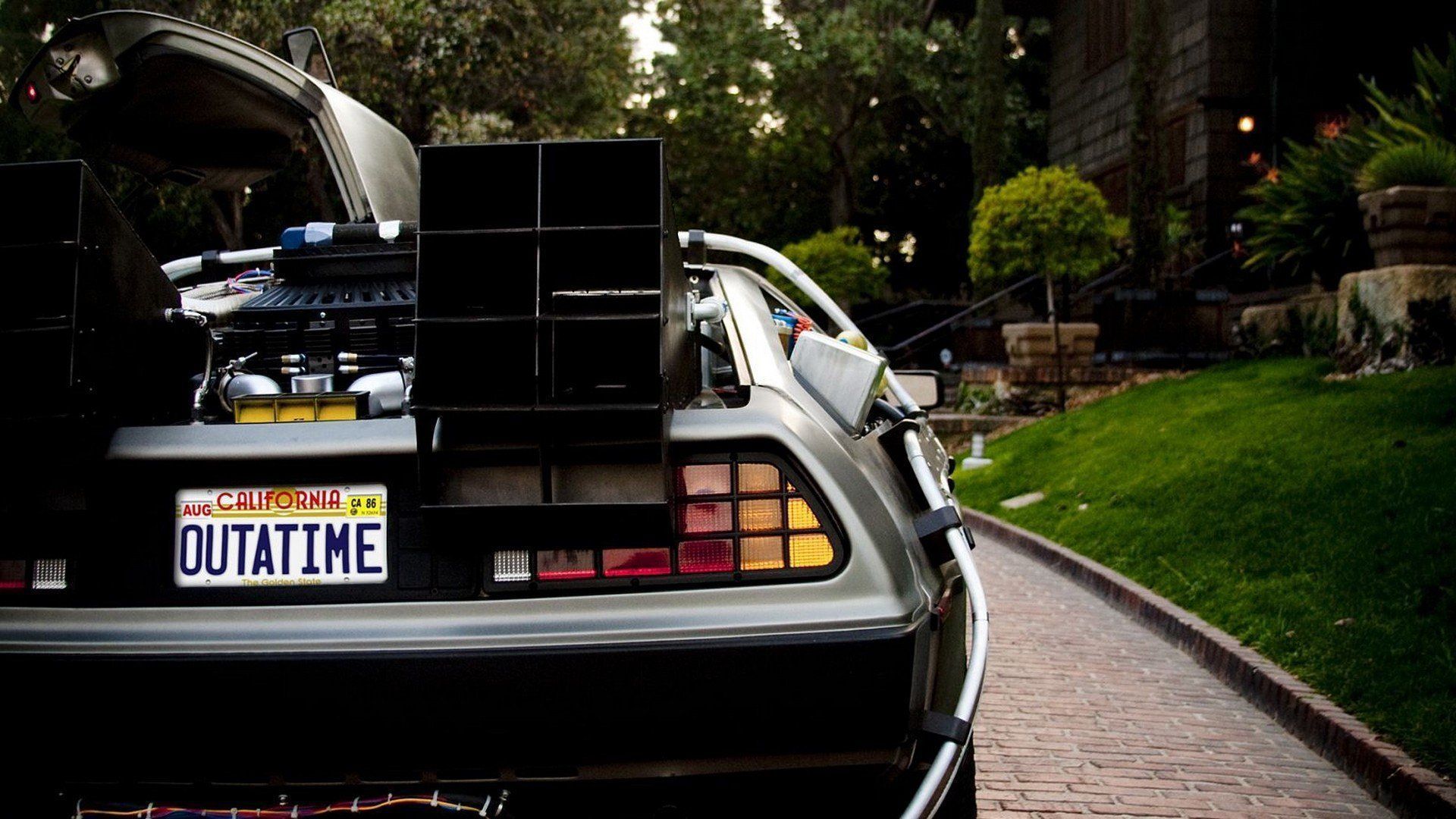 Back to the Future Time Circuits wallpaper | 1920x1080 | 100481 ...