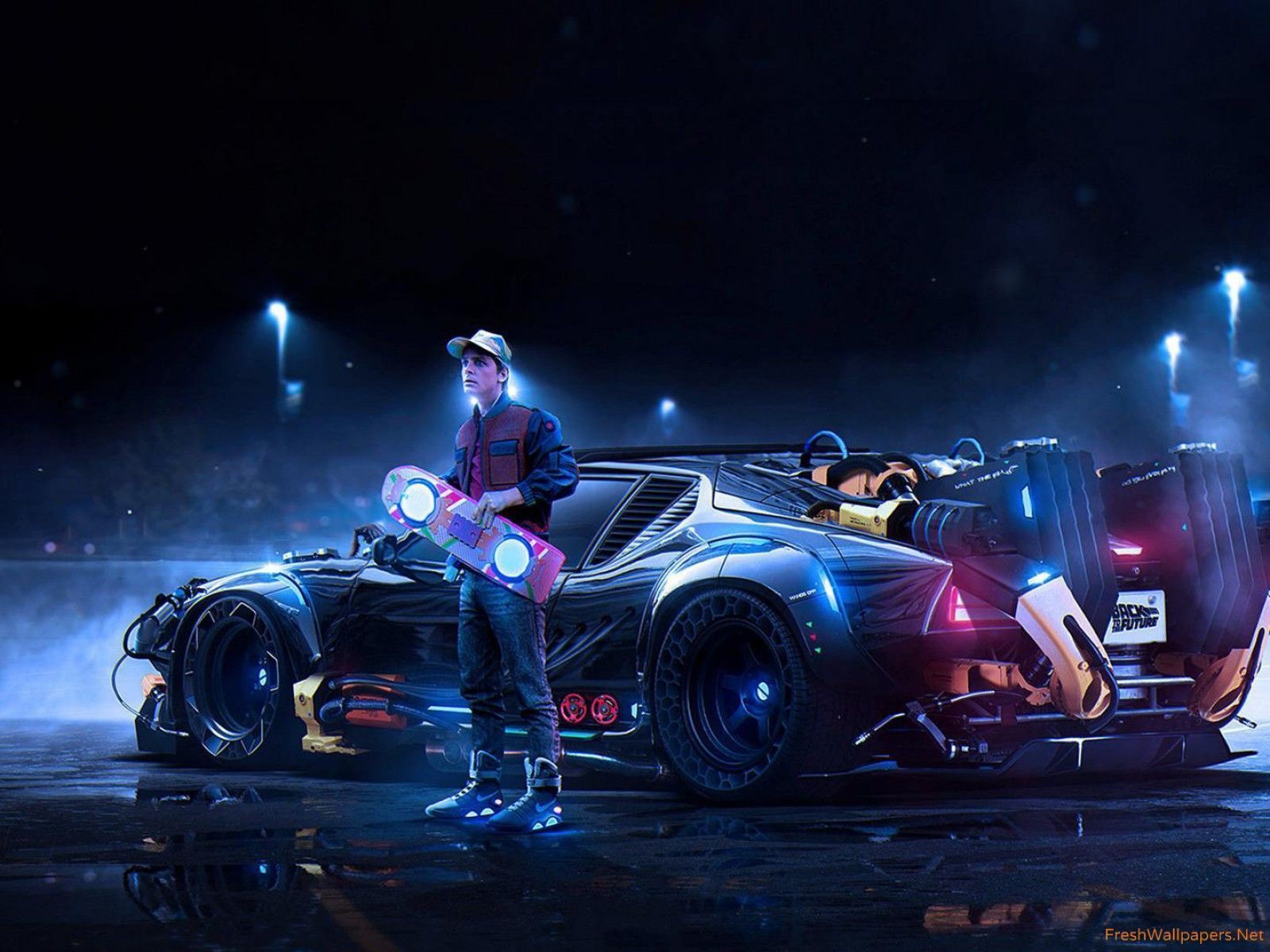 Back to the Future Concept wallpapers | Freshwallpapers