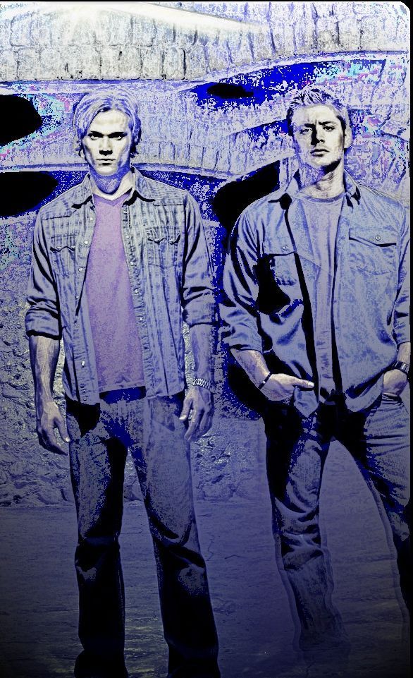 Sam and Dean Phone Wallpaper: Colored Pencil Effect - No Loser ...