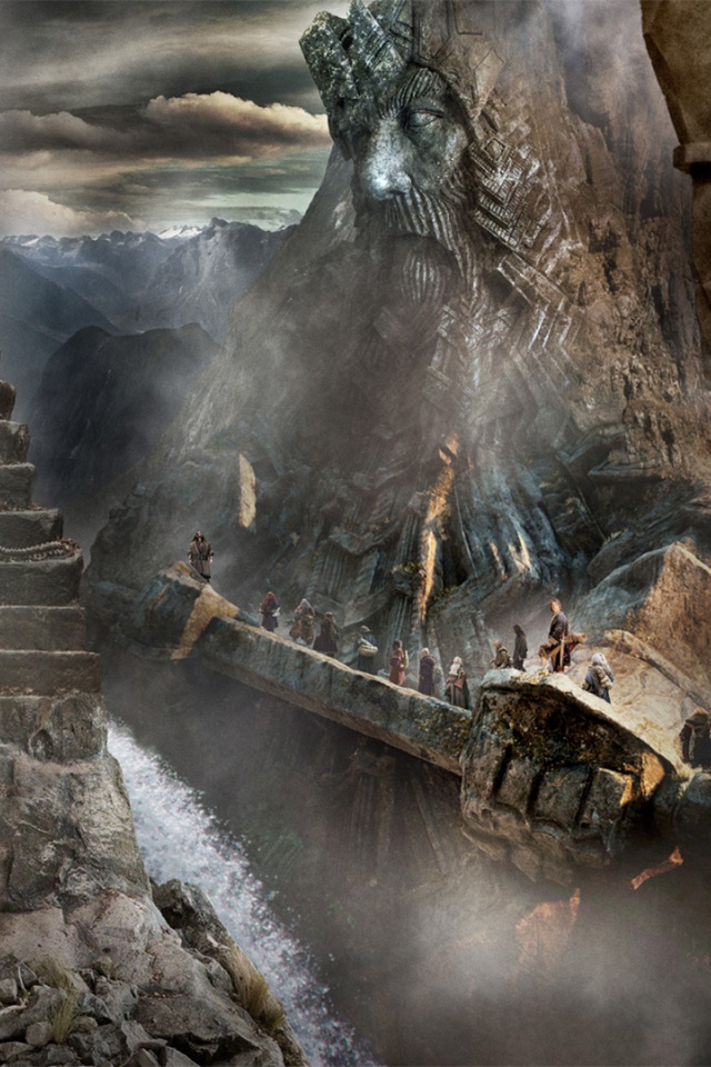 640x960 The Hobbit The Desolation of Smaug Scenery Iphone 4 wallpaper
