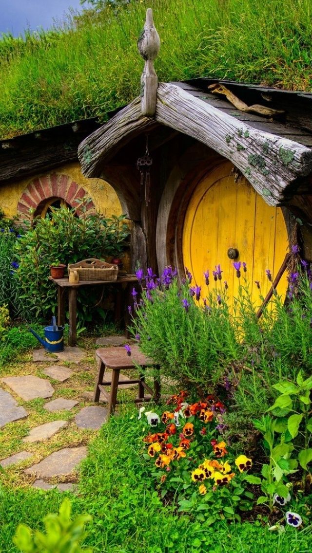 Hobbit House iPhone 5 Wallpaper | ID: 53946