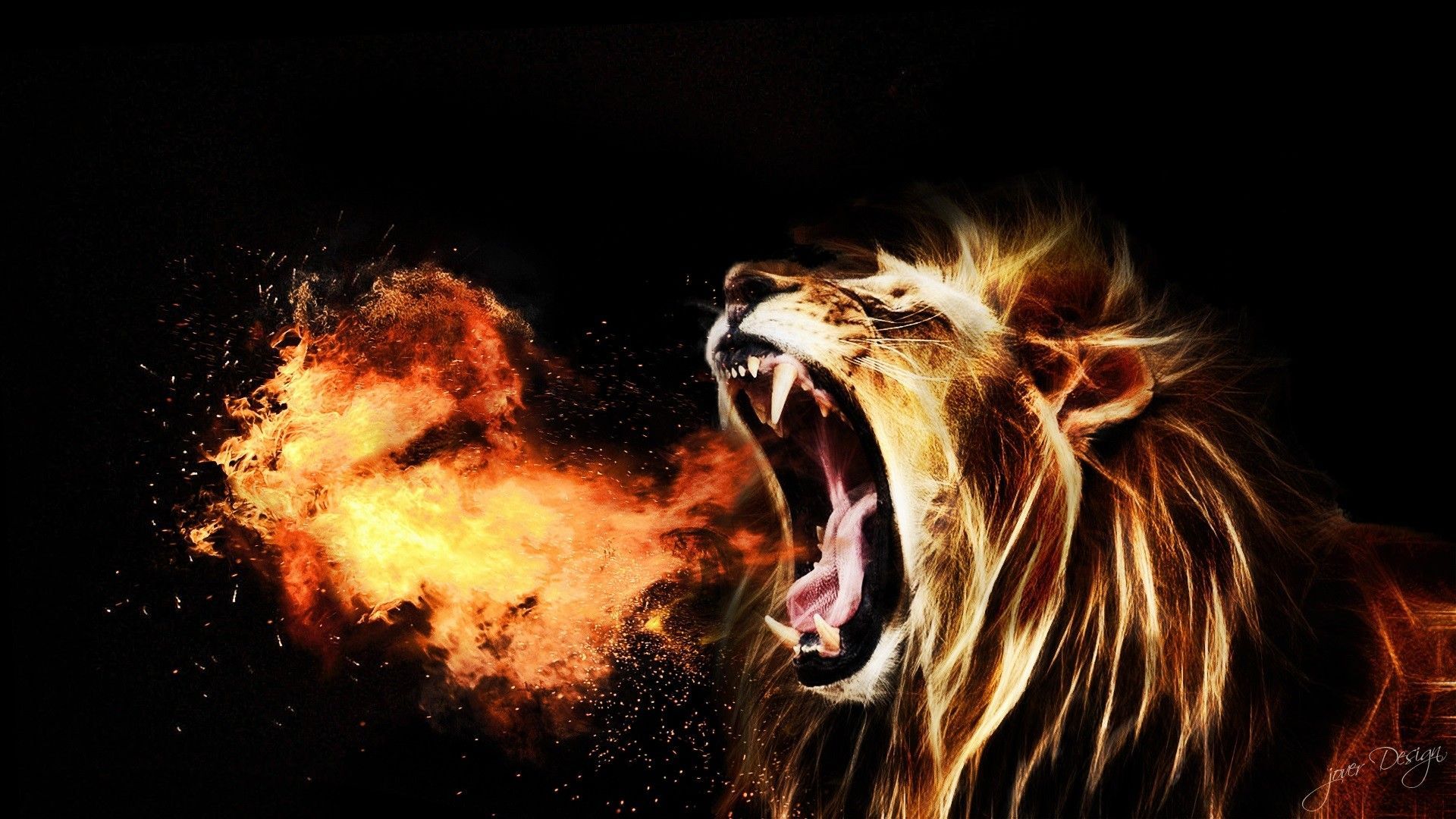 Roar Desktop Wallpaper | Lion Roar Pictures | Cool Wallpapers