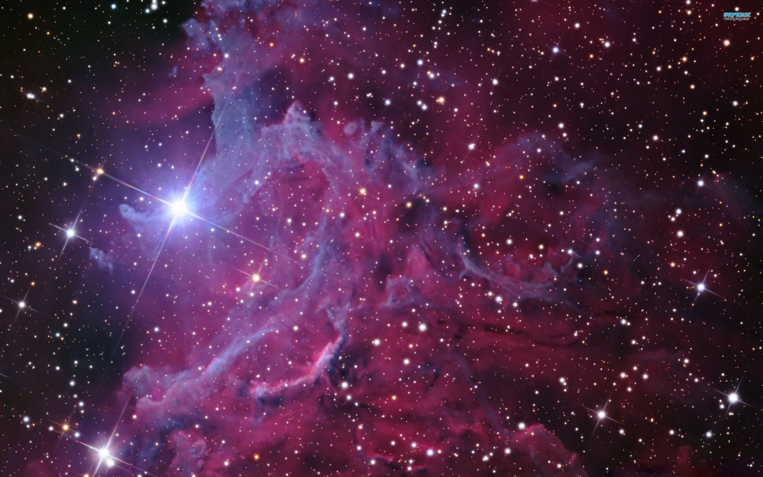 Flaming Star Nebula wallpaper - Space wallpapers - #10458