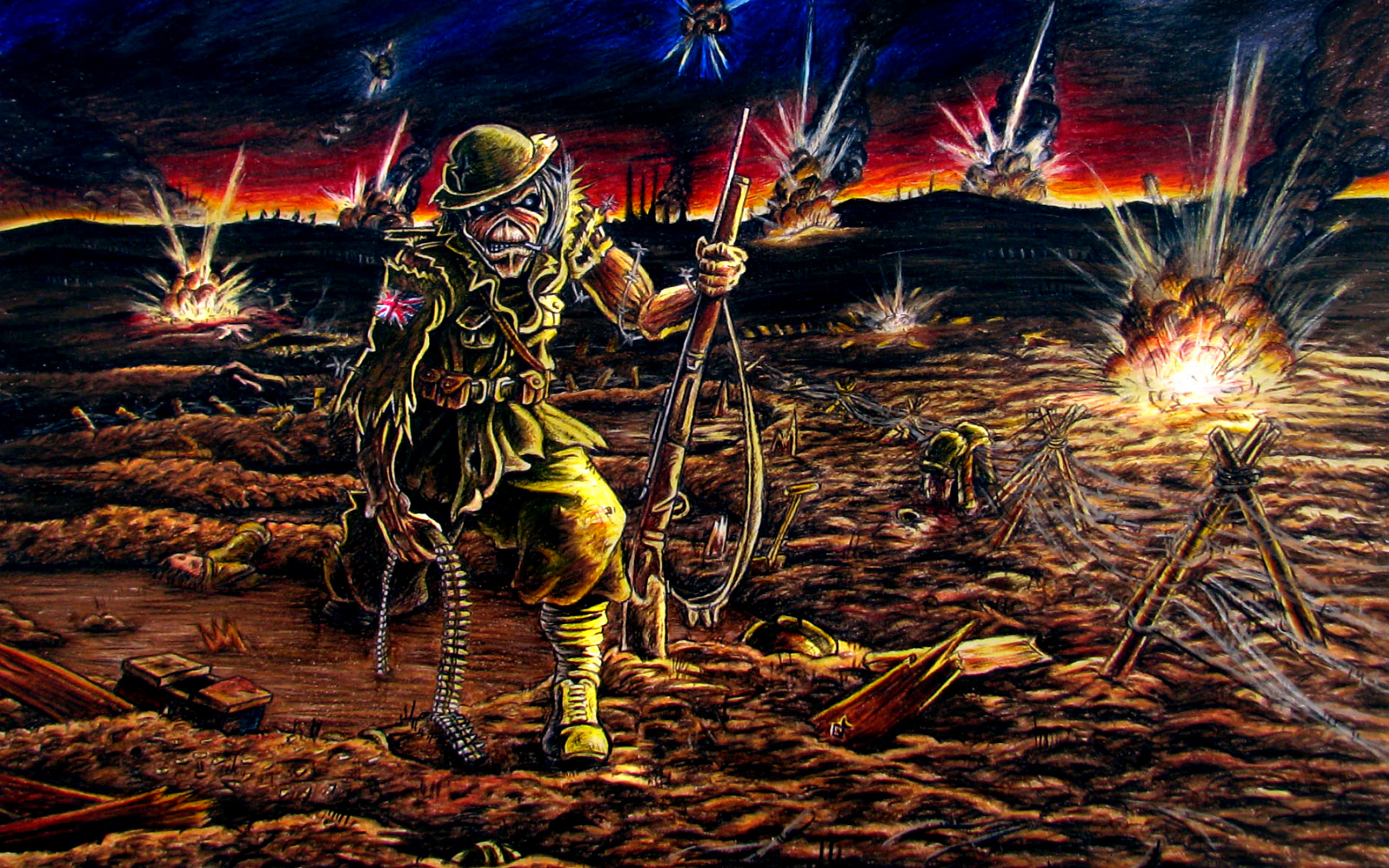 287 Iron Maiden HD Wallpapers | Backgrounds - Wallpaper Abyss - Page 3
