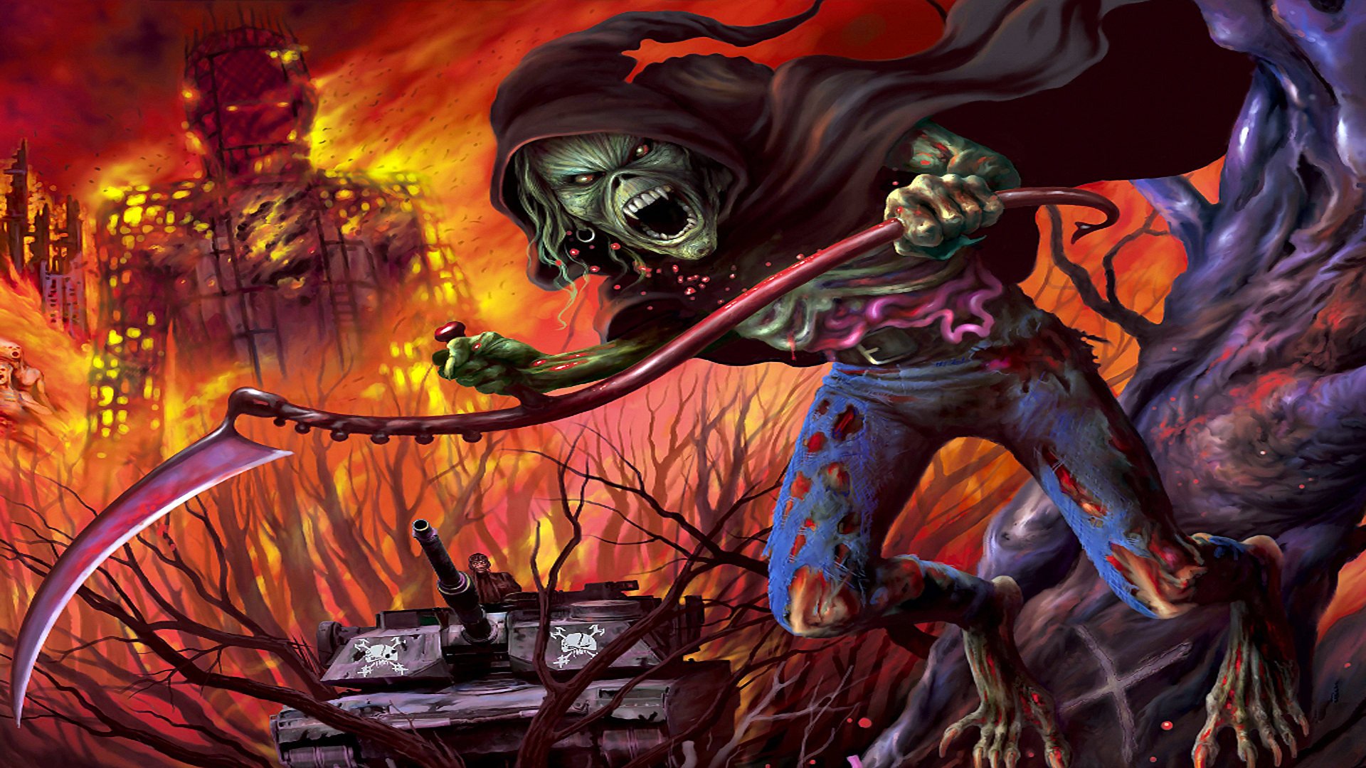 287 Iron Maiden HD Wallpapers | Backgrounds - Wallpaper Abyss - Page 5