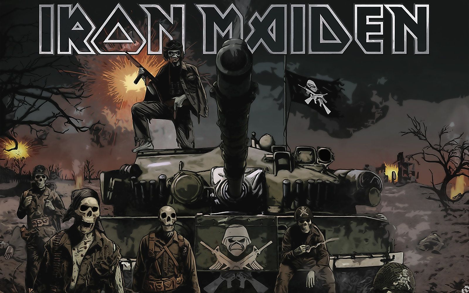 Iron Maiden wallpaper hd free download