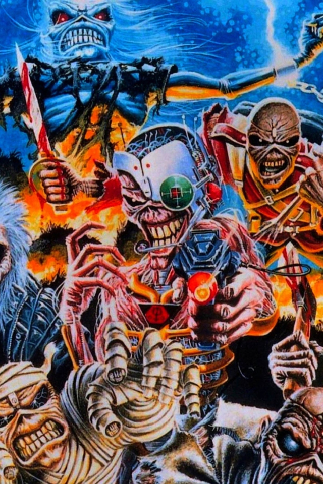 Iron Maiden Wallpaper for iPhone 4S