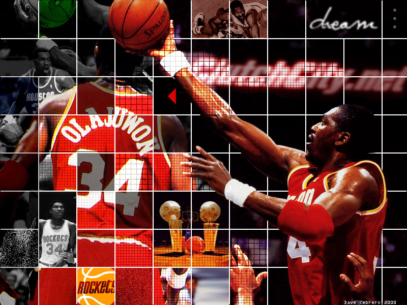 Hakeem The Dream Olajuwon Wallpaper  Basketball Wallpapers at