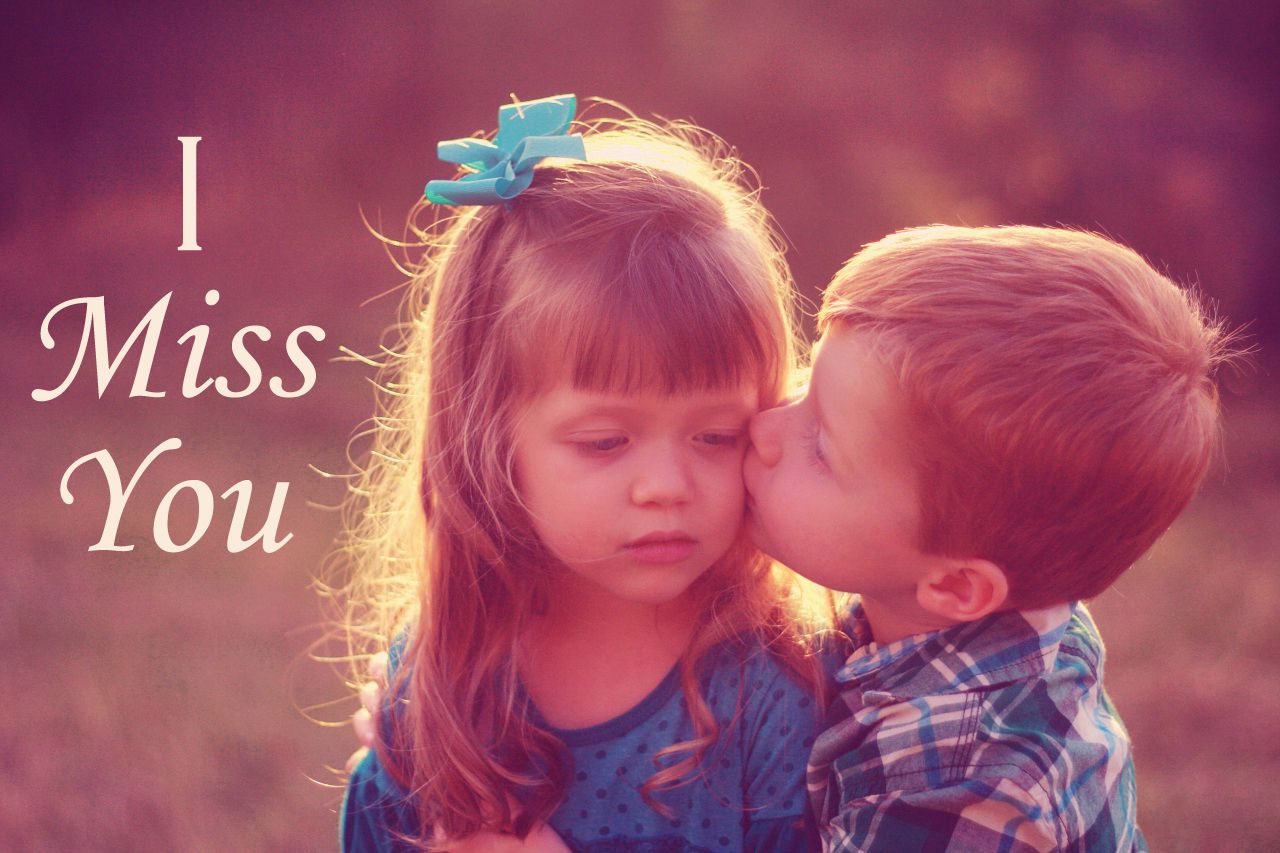 1280x853 / I Miss You i miss you wallpapers images with small boy kissing ....