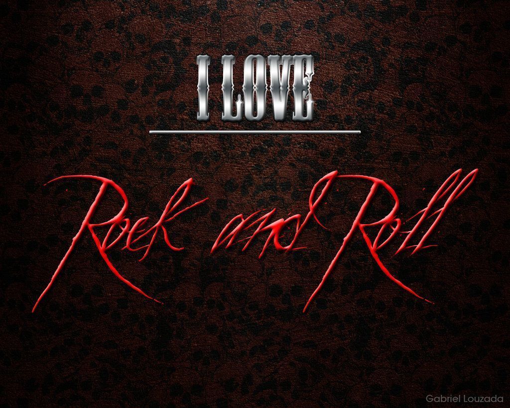 I Love Rock And Roll' Wallpaper by GabsTheNerd on DeviantArt