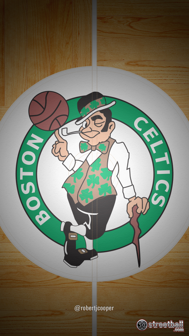 Boston Celtics NBA iPad Wallpaper - Streetball