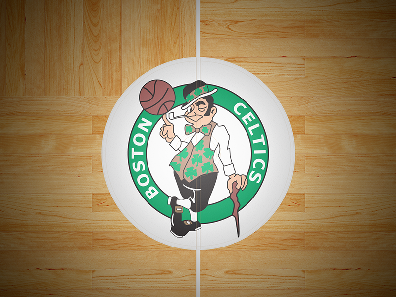 Dribbble Celtics Court by Robert Cooper - Dribbble