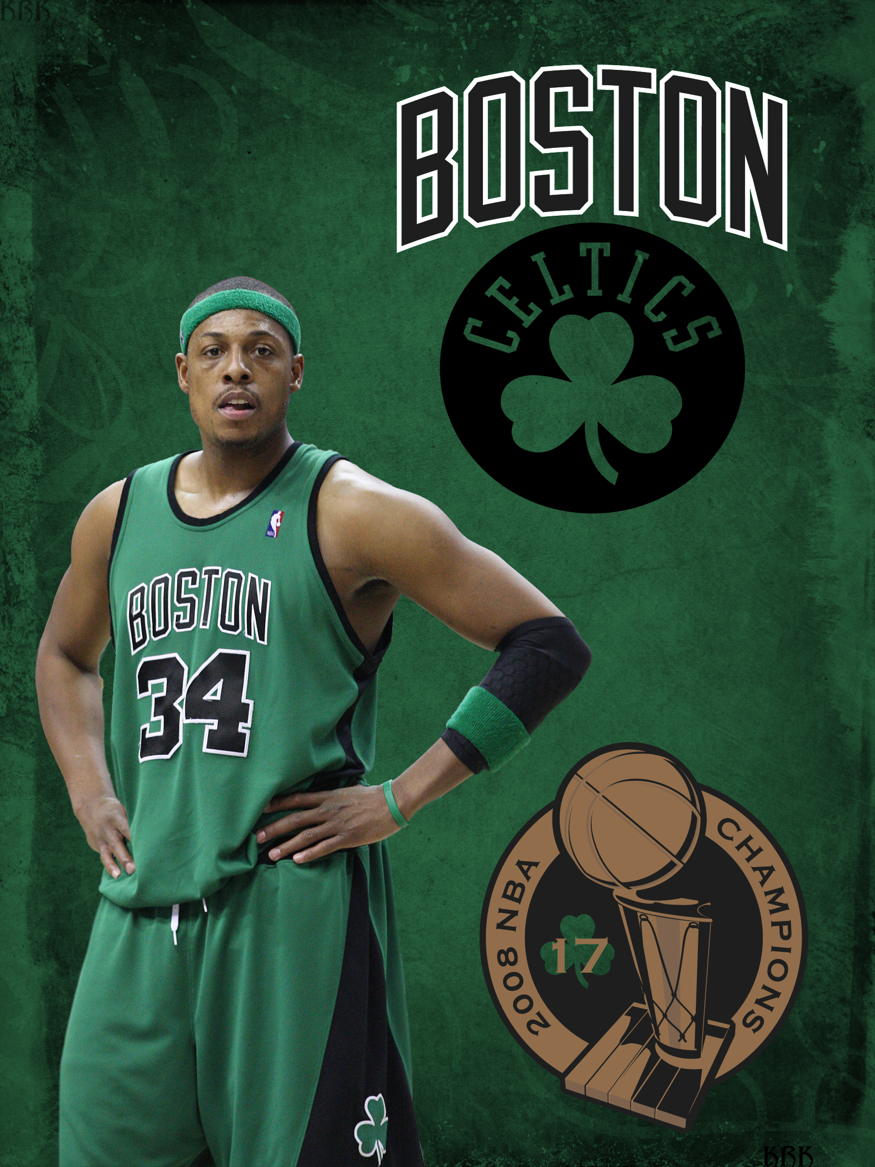 Paul Pierce Boston Celtics by krkdesigns on DeviantArt