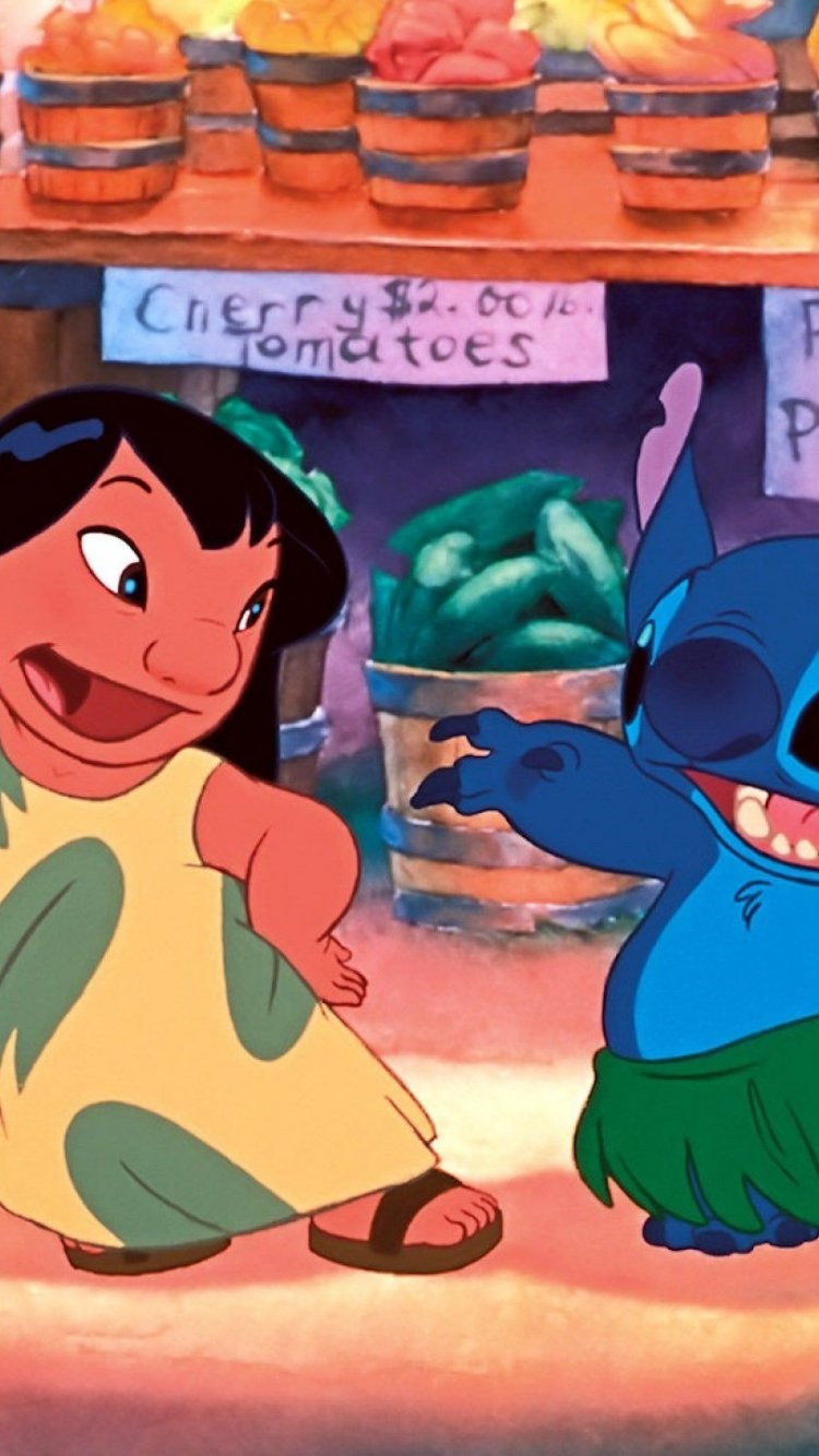 Lilo and Stitch iPhone 6 Wallpapers 23967 - Cartoons iPhone 6 ...