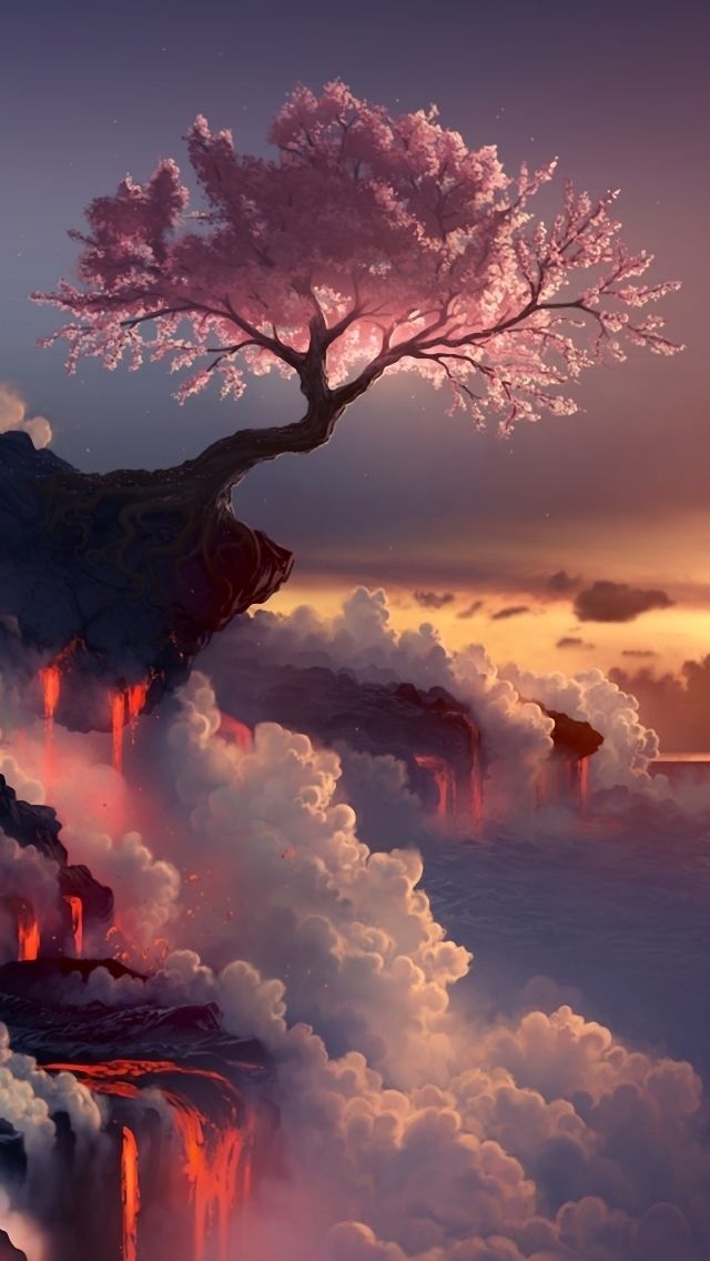 iPhone_5_Wallpaper_Nature_Flowering_Fire -