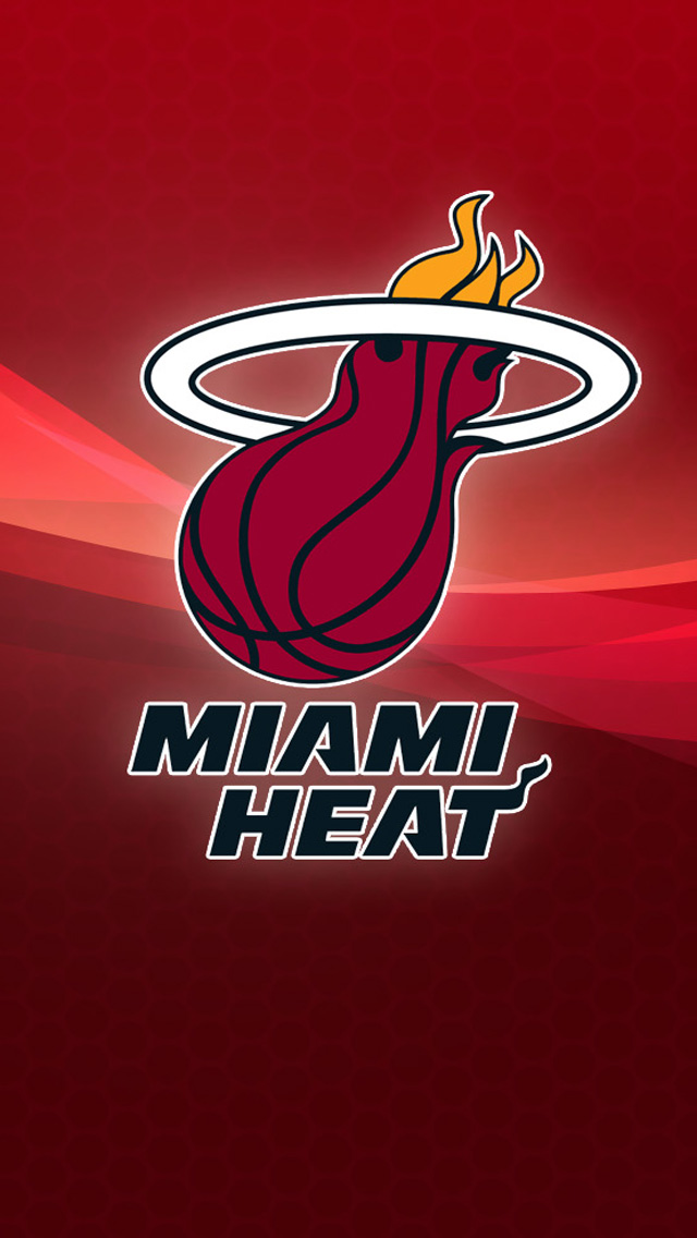 Miami Heat NBA Logo iPhone 5 Wallpaper / iPod Wallpaper HD - Free ...