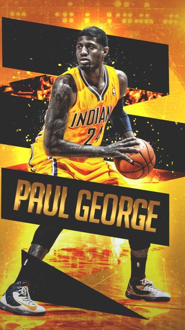 Download Wallpaper 640x1136 Paul george, Indiana, Pacers ...
