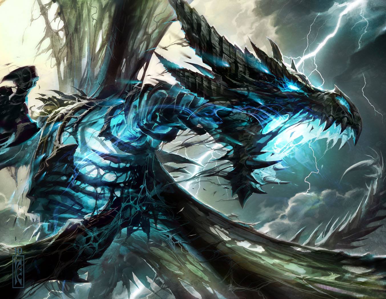 Card Art of the Day! #5 - Chillmaw : hearthstone