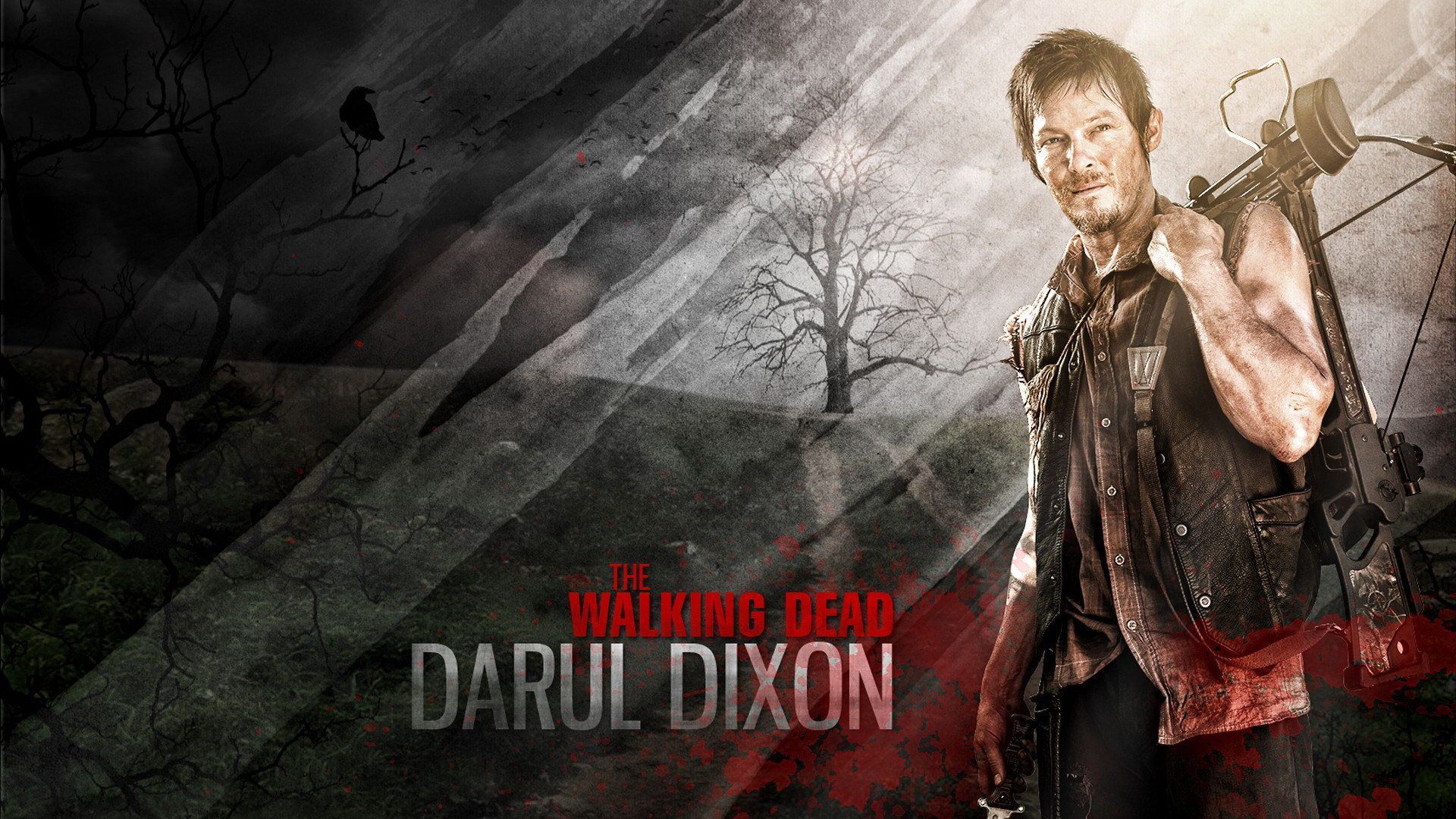 The Walking Dead HD Background / 1920x1080