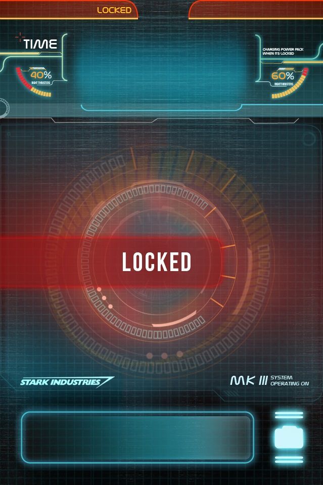 IPhone 4s JARVIS lock screen #IronMan http / / www.reddit.com / r