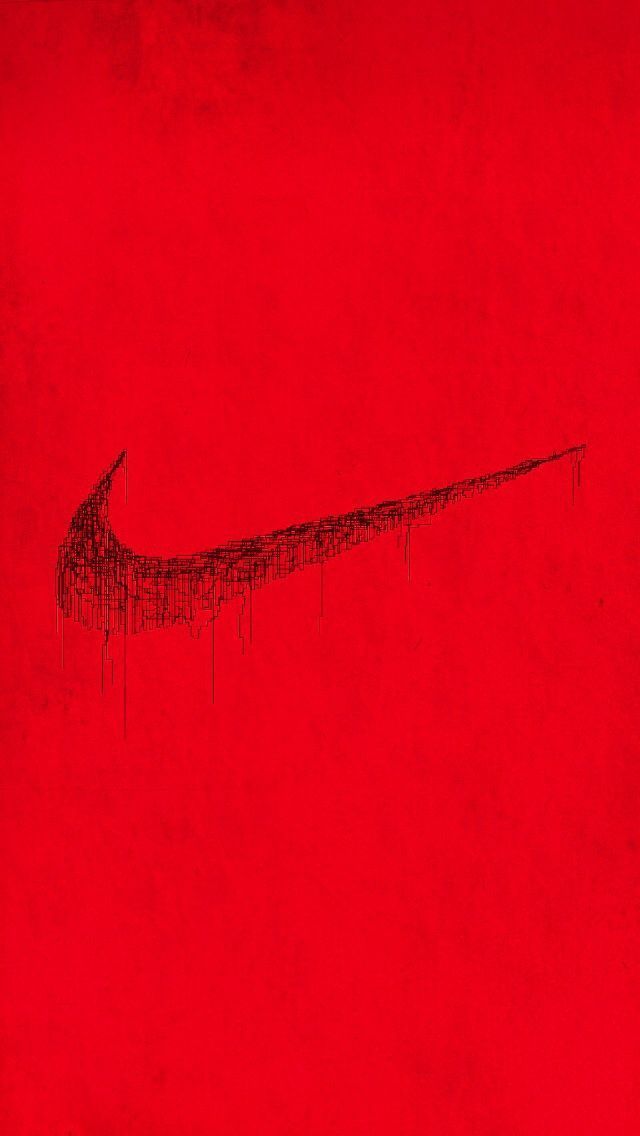 red nike wallpaper iphone