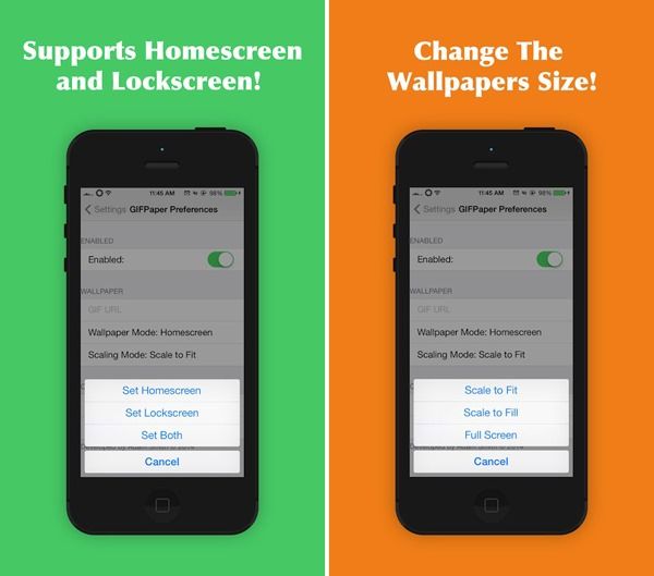 How To Set Animated GIF As Wallpaper On iPhone Running iOS 7 ...