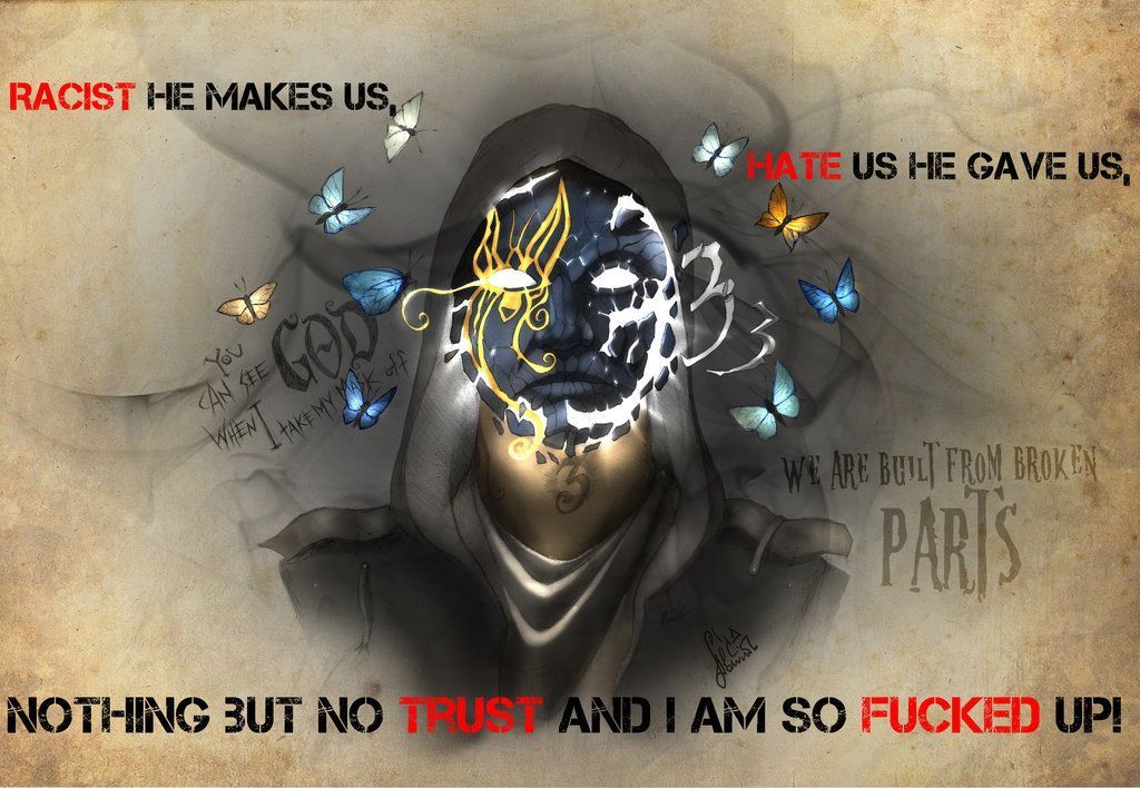 Hollywood Undead Wallpaper J3T Paradise Lost by LoctorXx on DeviantArt
