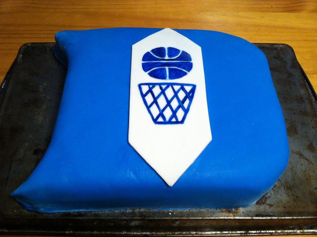Duke Blue Devils fondant cake by DrSnaggle on DeviantArt