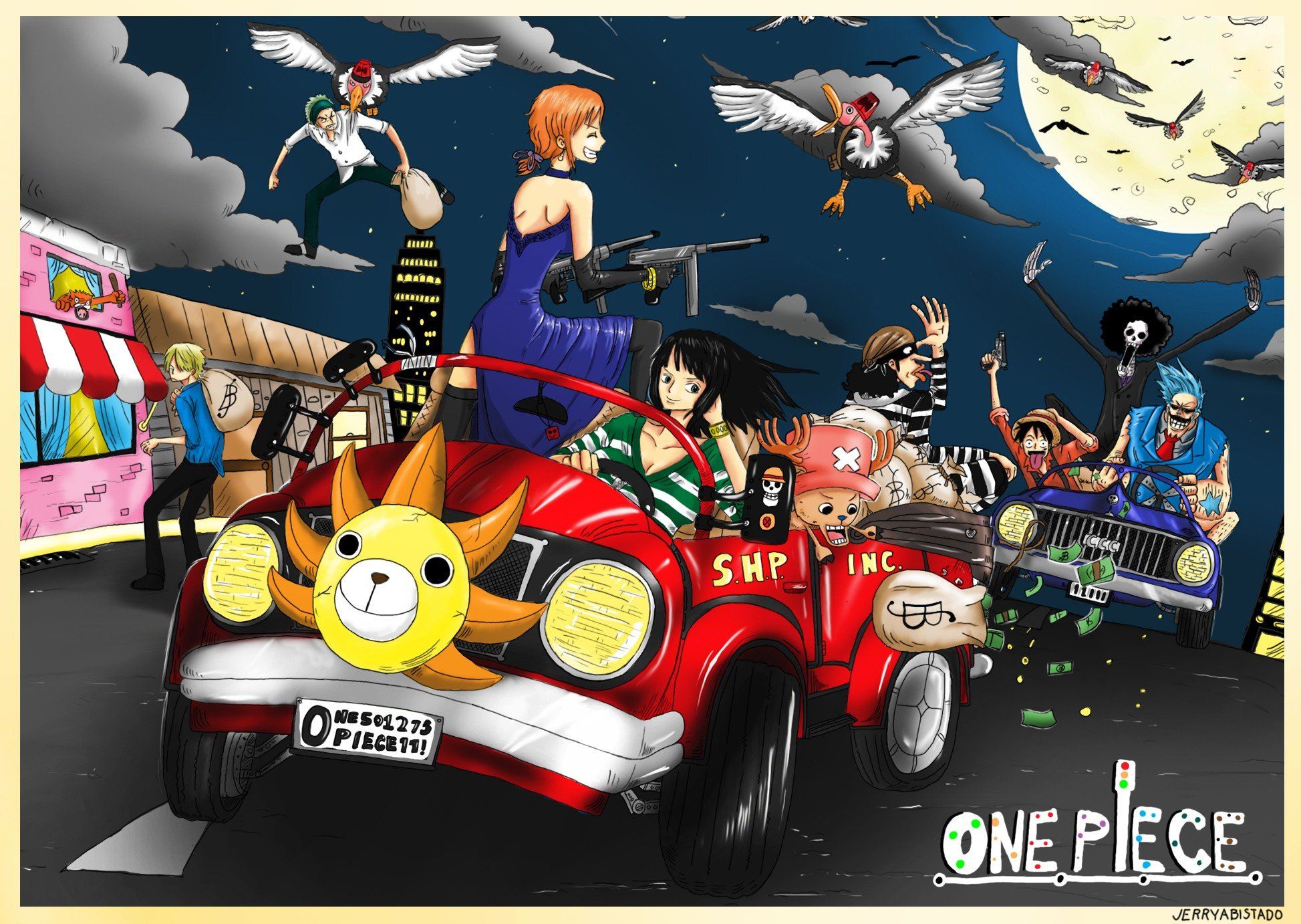 Money One Piece (anime) Nico Robin Roronoa Zoro chopper anime ...