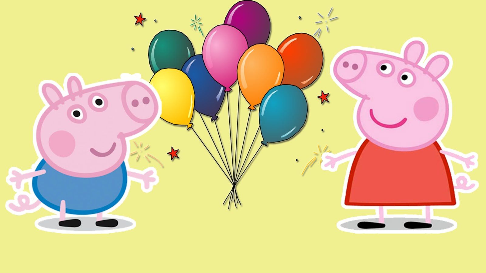 Peppa Pig Daddy Pig birthday party surprise - YouTube
