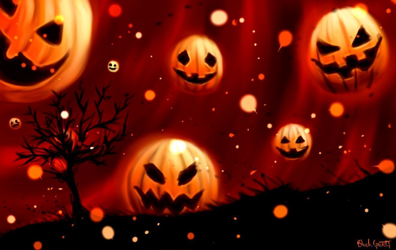 Halloween Pumpkins Wallpaper | Full HD Wallpapers
