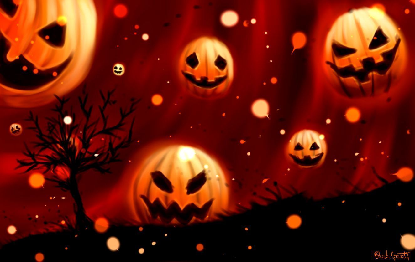 Hd Wallpaper Full Screen Halloween