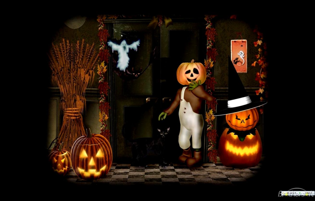 Free Halloween Animated Desktop Wallpaper 1920 1080 Animated Halloween Wallpapers 35 Wallpapers Adorable W Halloween Cartoons Halloween Wallpaper Halloween