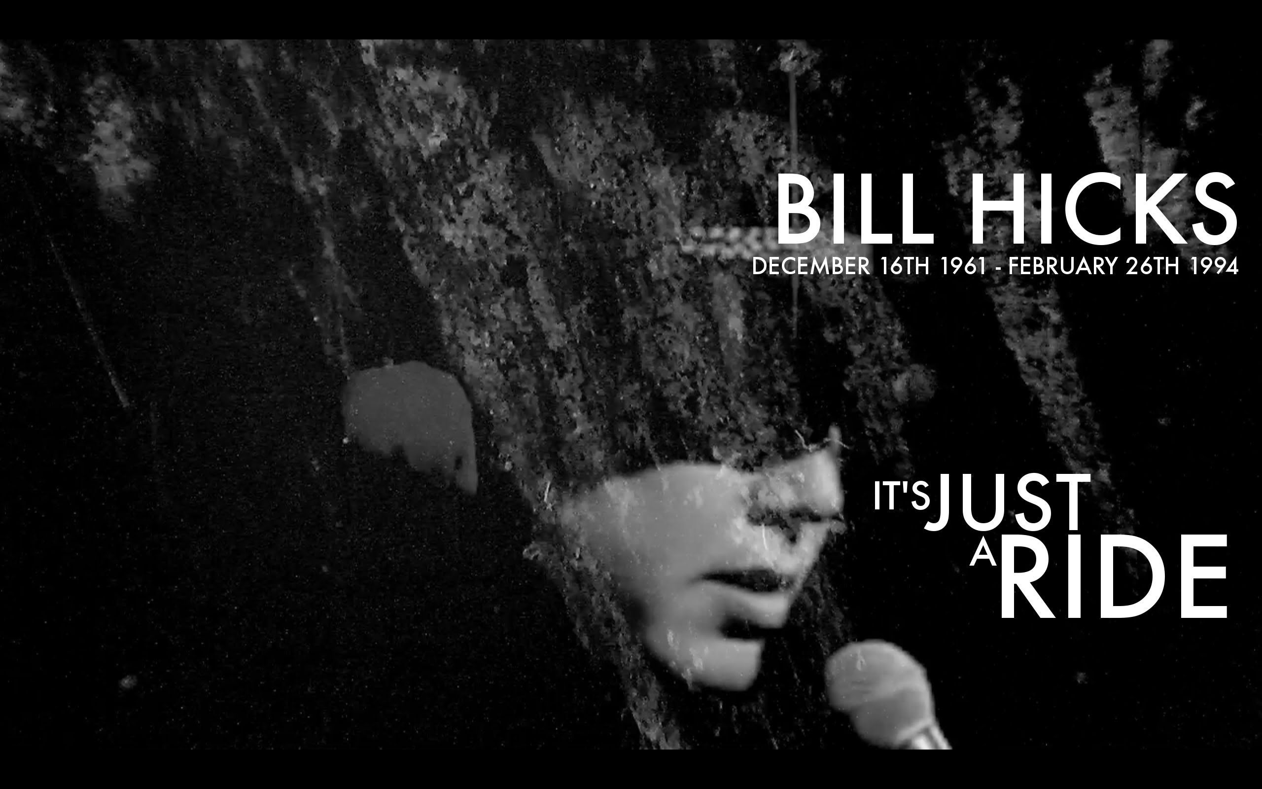 Bill Hicks - It's Just a Ride - YouTube